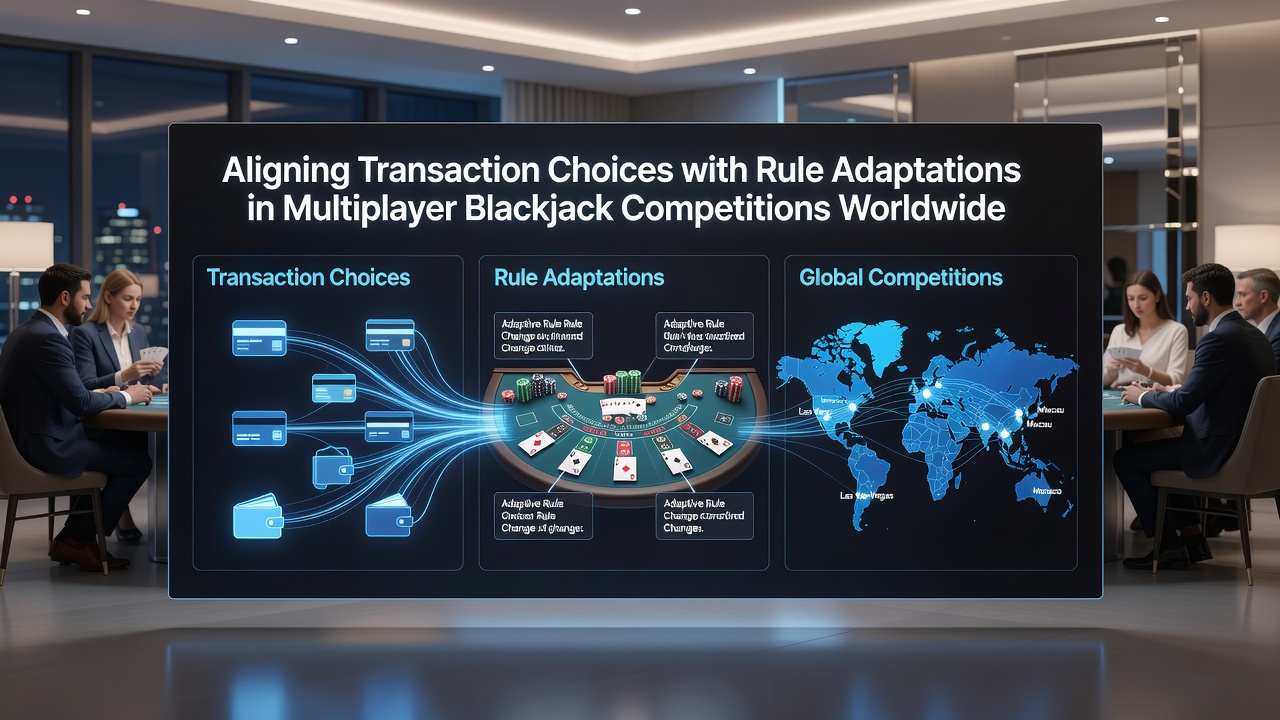 Weltweite Multiplayer-Blackjack-Turniere mit verschiedenen Zahlungsoptionen und Regeländerungen
