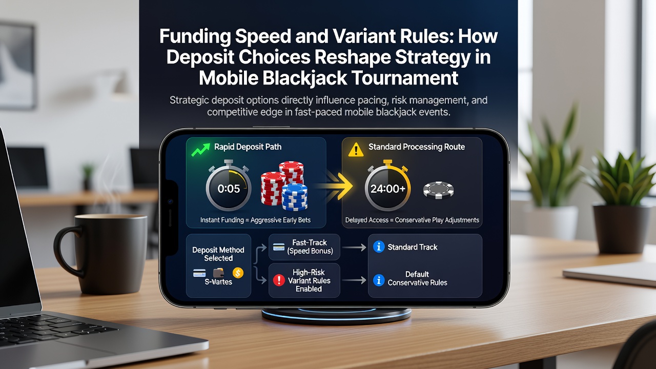 Strategieanpassung in mobilen Blackjack-Turnieren mit unterschiedlichen Einzahlungsgeschwindigkeiten