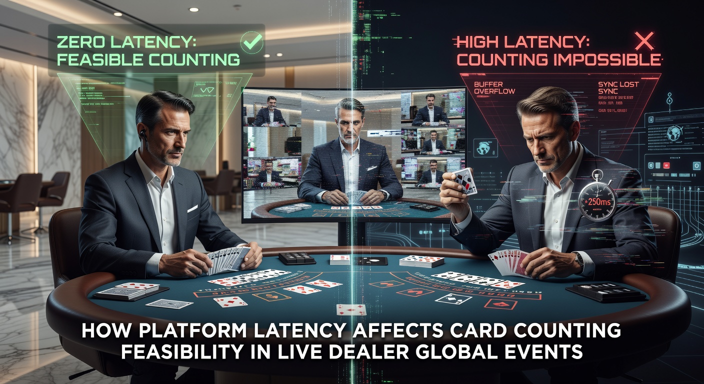 Live-Dealer-Blackjack-Tisch mit Streaming-Technologie und Kartenverteilung